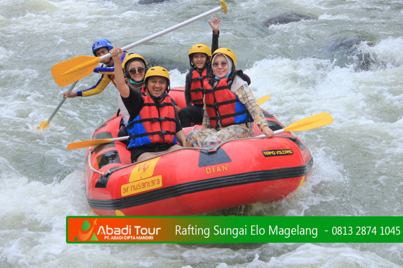 RAFTING SUNGAI ELO