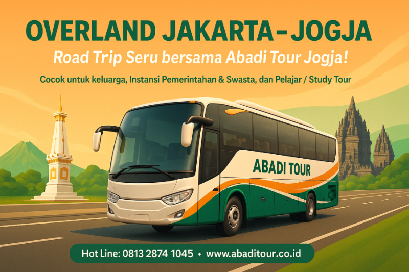 OVERLAND JAKARTA - JOGJA 5 HARI