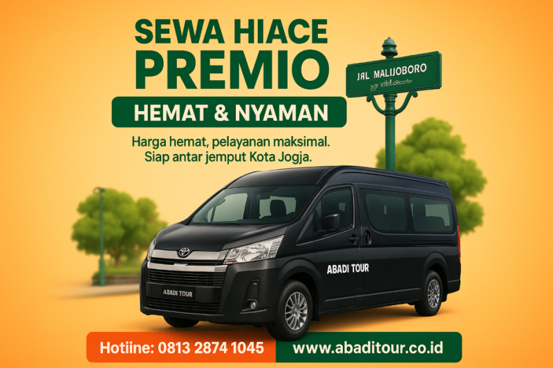 Sewa Hiace Premio
