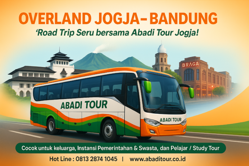 OVERLAND JOGJA - BANDUNG 4 HARI